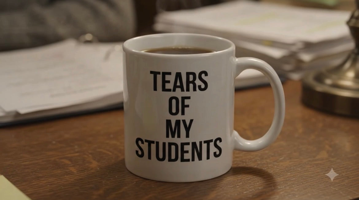 “Tears of my Students” Mug